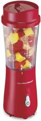 Hamilton Beach Personal Creations Blender w/ Travel Lid 51101RV Red NEW