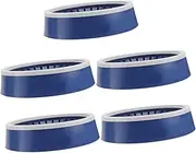 PENIKOKO 5pcs Pigeon Breeding Nest Durable Bird Egg Incubate House for Doves Pigeons White Blue for Pet Owners and Safe Nesting