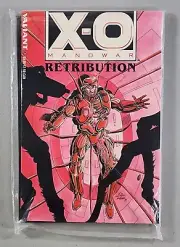 X-O MANOWAR RETRIBUTION TP & X-O DATABASE (1993) SEALED Valiant Comics