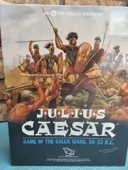 SPI /TSR 1985 JULIUS CAESAR ROMAN GALLIC WARS, 58-53 B.C. GAME UNPUNCHED NEW NIB