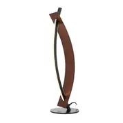Nijmegen Veneered Walnut Timber Table Lamp