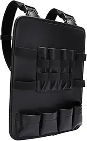 Healeved Portable Barber Tool Vest Bag Scissor Pouch for Hair Stylists Multi Pocket Design for Efficient Tool Storage Stylish Hairdresser Chest Bag for Professionals