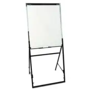 Quartet 351900 26 in. x 35 in. Futura Dry Erase Presentation Easel - WT, BK New
