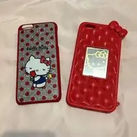 在飛比找旋轉拍賣優惠-iphone6Plus Hello Kitty保護殼（共2個