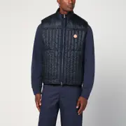 [Moncler X Gilga Farm by Donald Glover] Tangerine padded vest in blue nylon 2 Blue