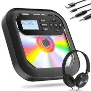 Portable CD Player Bluetooth with Speakers and Rechargeable Battery CD Player...