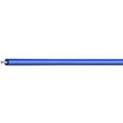 4mm Single Core Tinned 50m Blue