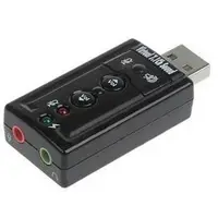 在飛比找蝦皮購物優惠-USB Audio 音效卡 2聲 7.1聲道 支援 xp w