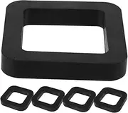 CHICAMPERA 5pcs Noise Cancelling Hitch Pad Durable Trailer Rattle Noise Reducer Cushions Impact for Quieter Towing Easy Installation for Hitch Receivers and Trailers