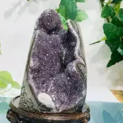 1870g Natural Amethyst Geode Mineral Specimen Crystal Quartz Energy Decoration