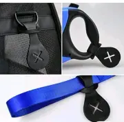 Lot of 2 Dog Poop Bag Holders Leash Waste Carrier Keeps Hands Free for Leash