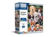 1000pc Crown Radiant Series Garden Puppies 68.5cm Jigsaw Puzzle Toys 8y+ Kids