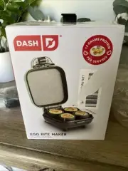 Dash Egg Bite Maker - Light Blue Aqua Teal Countertop Egg Cooker New In Box