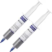 HY510-50 g (2 x 25 g) > 1.9 W/m-K, Thermal Paste for All Coolers, High Thermal Conductivity with Low Thermal Resistance, Grey Heat Sink, Thermal Greas Thermal Conductive Thermal Paste