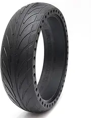 ABAGFKFNV Solid Tire Tyre Fit for Ninebot ES1/ES2/ES3/ES4 Electric Scooter Kickscooter Skateboard Front Rear Wheel Parts fit for Scooter Parts(Model B 1PCS)