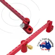 Woodworking Compass Scriber 300mm Fixed Point Marking Gauge Adjustable Circle RH