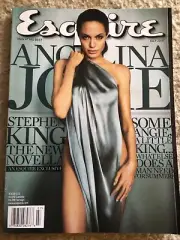 Esquire 7/07,Angelina Jolie,Stephen King,Tea Leoni,Beau Garrett,July 2007,NEW