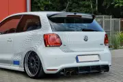 For VW Polo MK5 6R WRC 12-14 Rear Bumper diffuser addon skirt Performance