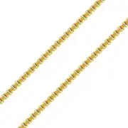 14K Gold Filled Unfinished Box Chain Width 0.75mm 0.85mm Length 3.28ft(about 1m)
