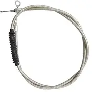 59 Inch 150CM Motorcycle Braided Stainless Steel Clutch Cable for H&Arley XL883 XL883C/L/R XL1200 XL1200C/S XLH50