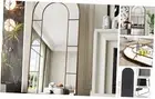 Large Mirror Full Length,Nano Glass Arched Mirror, Large Floor Mirror