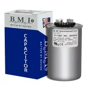 50+5 MFD x 440 ROUND USA Run Capacitor MARS 14290