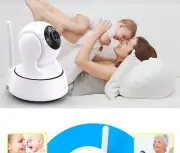 BABY WIRELESS CAMERA MONITOR NIGHT WIFI SECURITY CCD HD PRAM COT NAPPY STROLLER