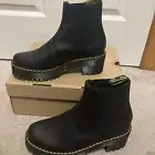 Dr. Martens Rometty Chelsea Black Burnished Wyoming - 23917001 - Size 8