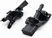 2 Pack Car Windshield Washer Wiper Water Jet Spray Nozzle Windscreen Washer Jets，for Toyota for Camry XV40 2006-2011 85381-12300