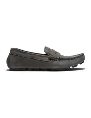 [Aquila] Cisco Nubuck Driving Shoes in Granite