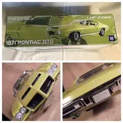 GMP 1971 Pontiac GTO 1/18 Limited Edition **Retired**