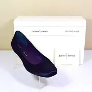 Black Astrid Pony Nero Flats Hand made in Italy Size 7.5 ️ NWT + Certificate