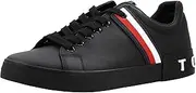 [Tommy Hilfiger] Men's Ramus Sneaker Black/Black 10.5 M