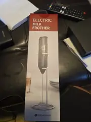 Electric Milk Frother, Handheld Electric Battery Operated Frother Drink Mixer