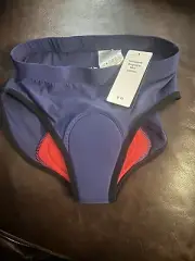 Baleaf Women's Cycling Underwear Padded Bike Briefs Chamois Blue Size XS NWT