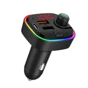 Bluetooth Car Wireless Phone Charger Transmitter FM Radio iPhone Typc C charger