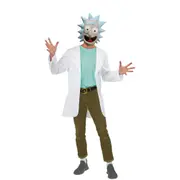 Rick & Morty Rick & Morty Rick Adult Costume Dress Up Party/Halloween