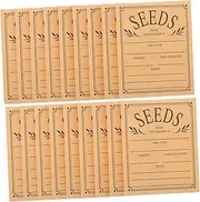 Gogogmee 50pcs Small Seeds Envelopes Paper Seed Packets Sealing Envelopes for Vegetable Seeds Lightweight and Portable Safe Paper Material