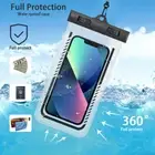 Clear Waterproof Phone Pouch Dry Case for iPhone 13, 12, Pro Max, 11, SE 2022, 8