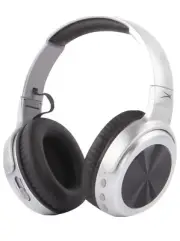 ALTEC LANSING MZX701 RUMBLE BASS BOOSTED DYNAMIC BASS BLUETOOTH HEADPHONES GRAY-