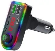 Fahgaer F8 Bluetooth Car MP3 Player FM Transmitter with 3.1A Fast Charging 5.3 HD Bluetooth Car MP3 Player