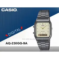 在飛比找蝦皮購物優惠-AQ-230GG-9A CASIO 復古雙顯錶 不鏽鋼錶帶 