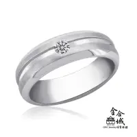 在飛比找momo購物網優惠-【金合城】鑽石戒指 0.05克拉(鑽石婚戒/鑽戒/婚戒)