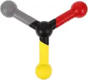 HOMSFOU 2pcs Reaction Training Stick Hand Eye Coordination Training Tool Agility Trainer Training Bar Reactive Ball Trainer Football Receiving Trainer Soccer Drill Toys Sports Pu Equipment