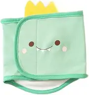 Male Dog Belly Band - Puppy Polite Band, Leak-Proof Washable Puppy Nappies, Cotton Comfort | Odour Protection, Indoor/Outdoor use (All Season Comfort) (Green Dinosaur,M)