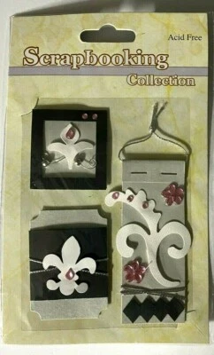 3D Stickers - Tags- wedding - Scrapbook, card making