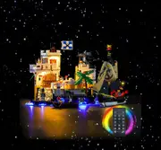 Brick Shine - Light Kit for LEGO® Eldorado Fortress 10320