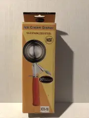 Winware by Winco Ice Cream Disher, Blue Plastic Handle # ICD 16. A-9