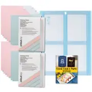 Cricut Joy Cutaway Cards Pastels Sampler Double Pack with Card Mat 2x2 Bundle