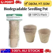 Biodegradable Seedling Pot Flower Vege Planter Seed Starter Pots Vase Bag AU